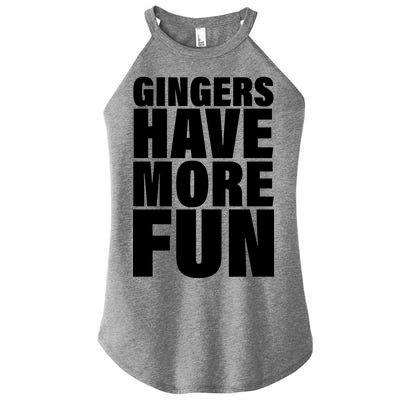 Gingers Have More Fun Women's Perfect Tri Rocker Tank