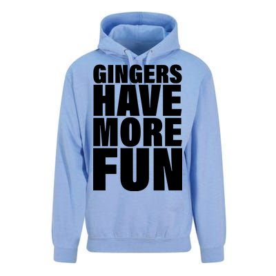 Gingers Have More Fun Unisex Surf Hoodie