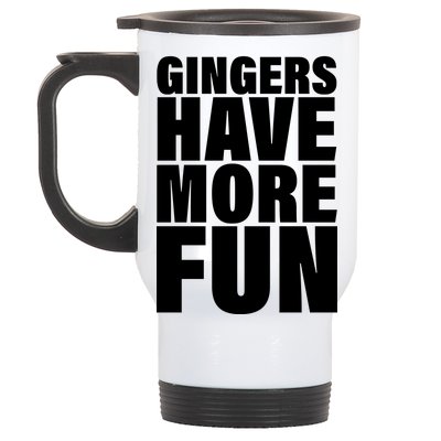 Gingers Have More Fun Stainless Steel Travel Mug