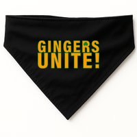 Gingers Unite St. Patrick's Day Irish USA-Made Doggie Bandana
