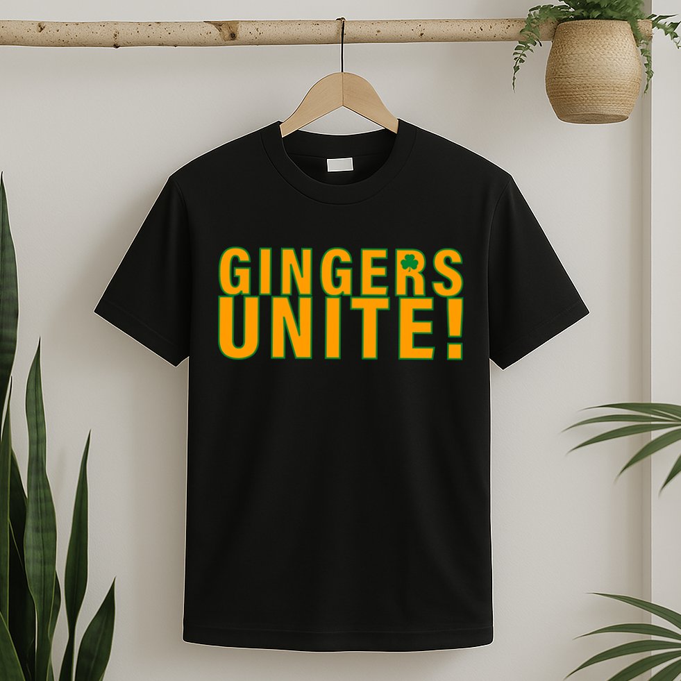 Gingers Unite St. Patrick's Day Irish T-Shirt