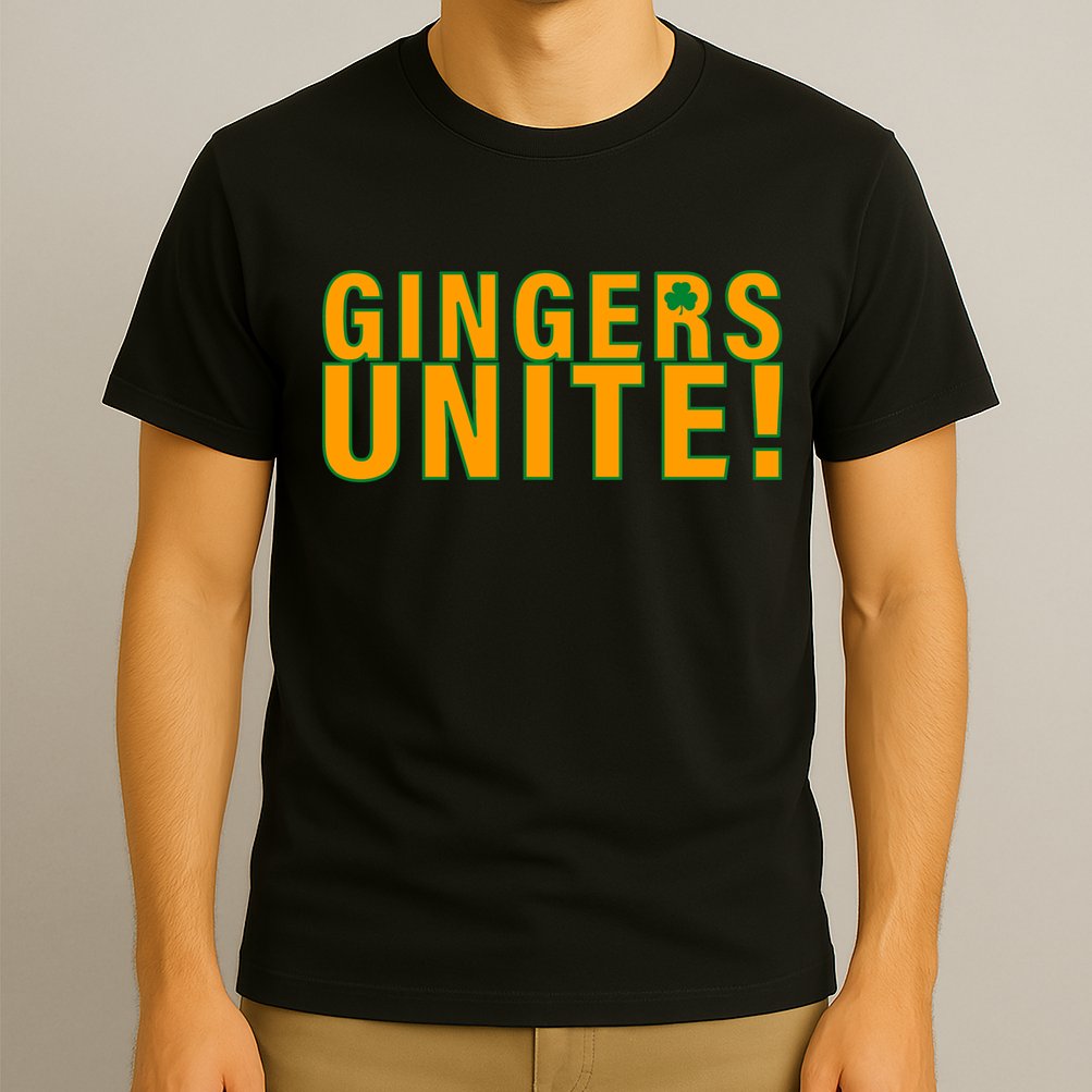 Gingers Unite St. Patrick's Day Irish T-Shirt