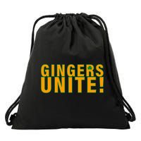 Gingers Unite St. Patrick's Day Irish Drawstring Bag