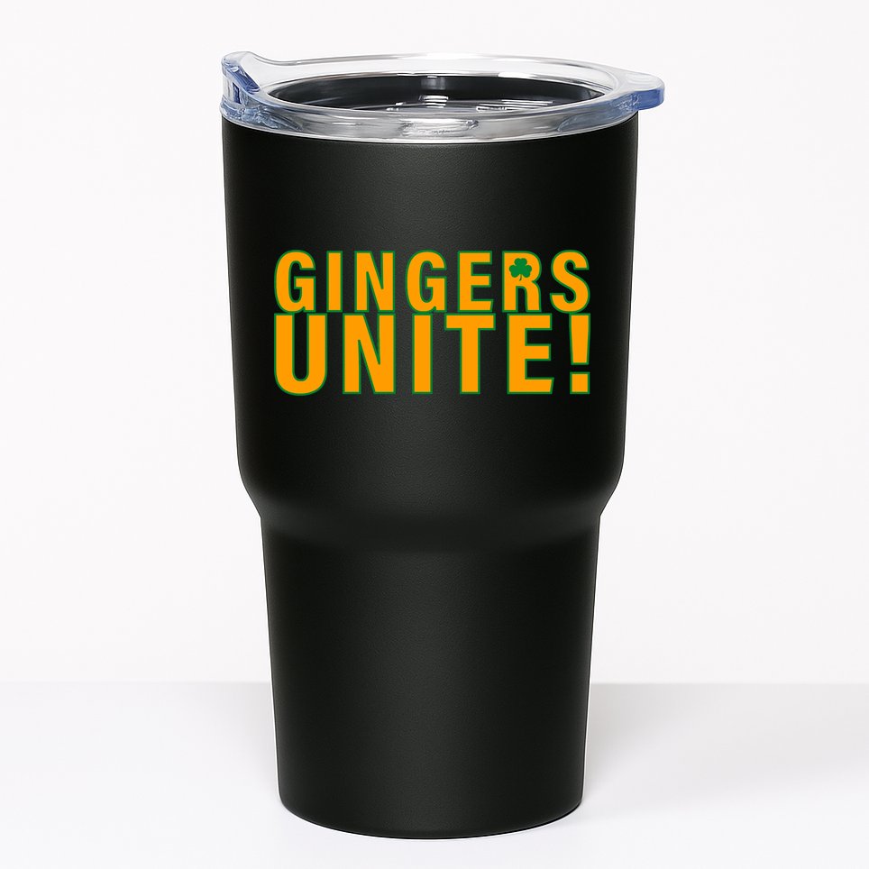 Gingers Unite St. Patrick's Day Irish Tumbler