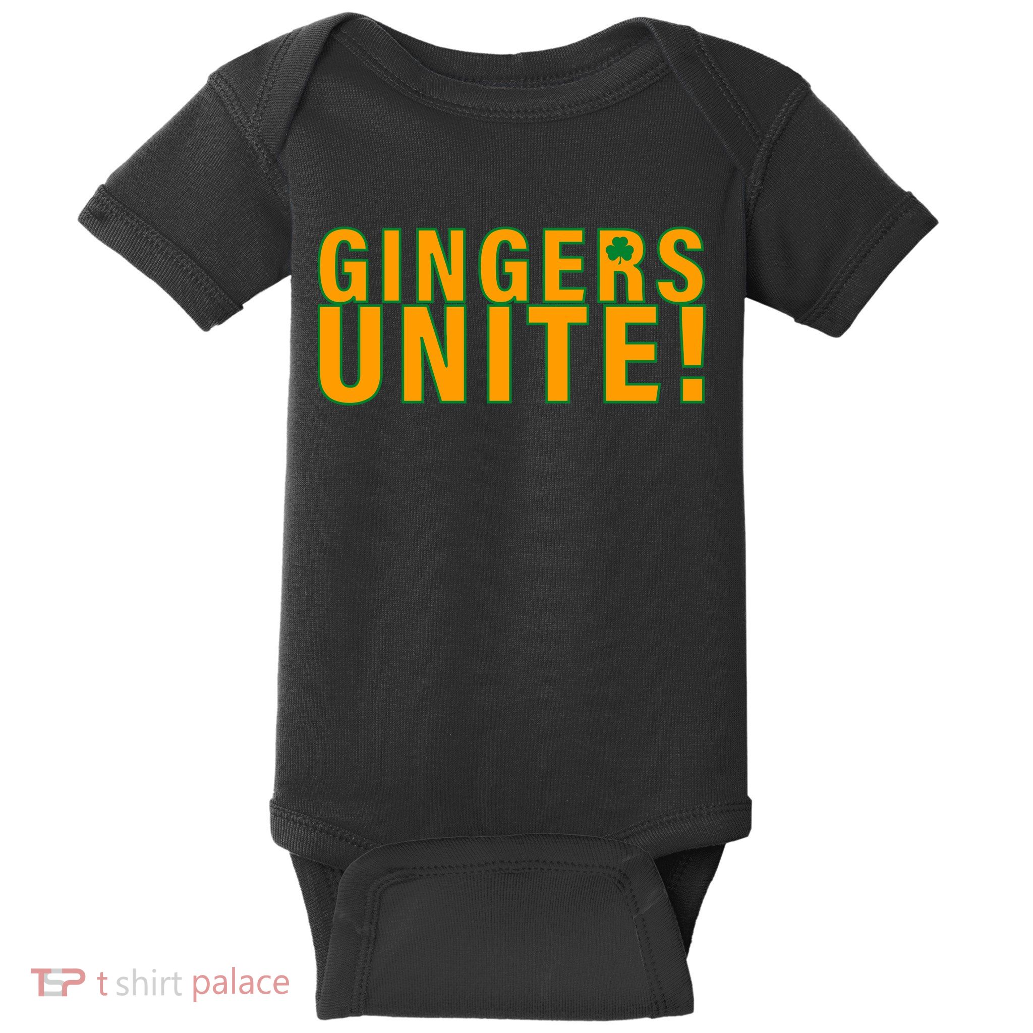 Gingers Unite St. Patrick's Day Irish Baby Bodysuit