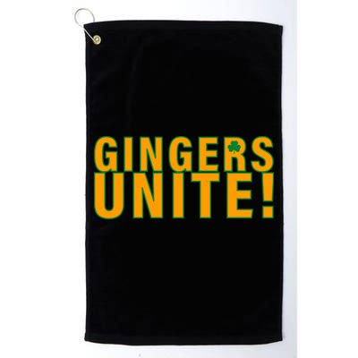 Gingers Unite St. Patrick's Day Irish Golf Towel