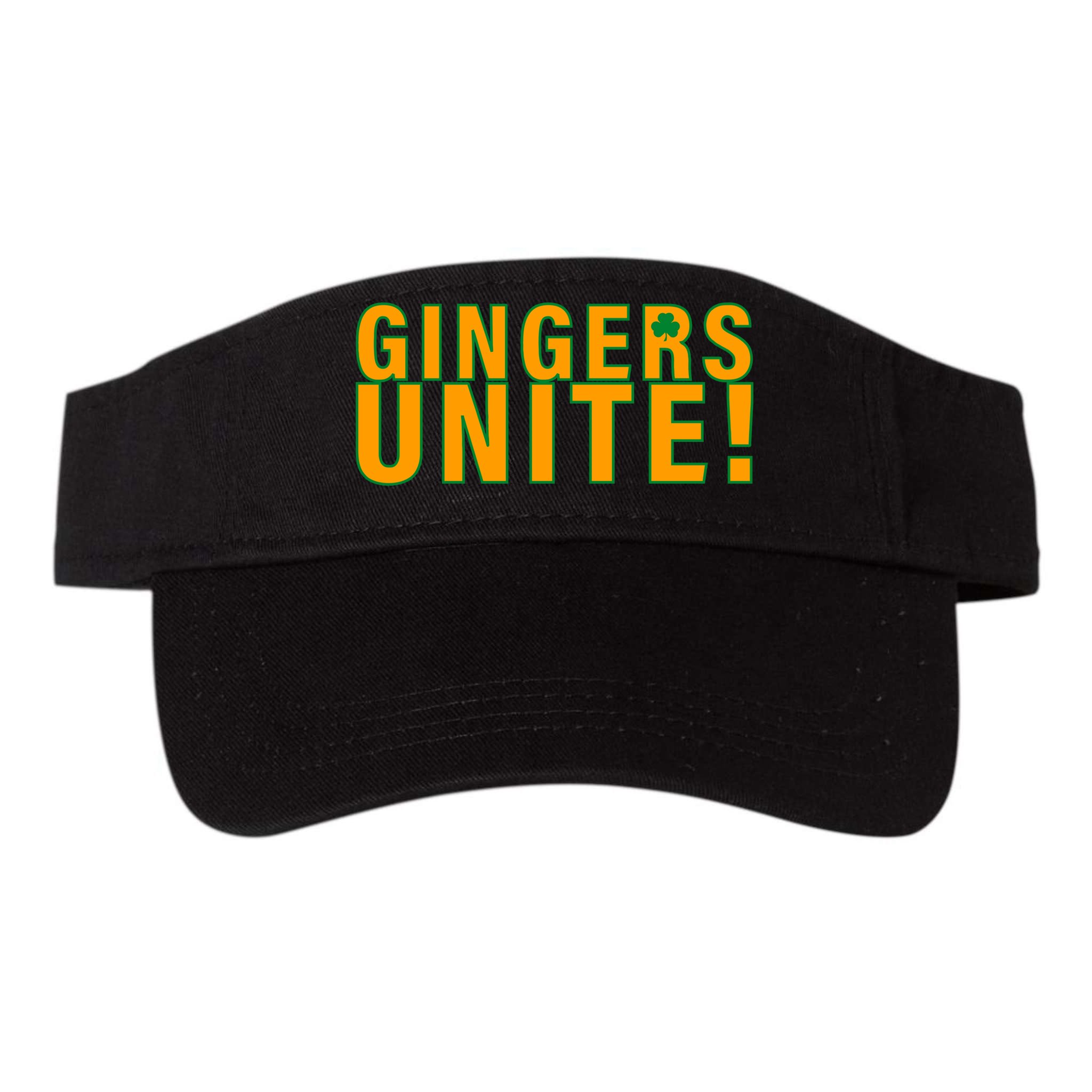 Gingers Unite St. Patrick's Day Irish Visor