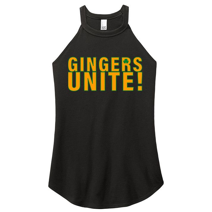 Gingers Unite St. Patrick's Day Irish Women's Perfect Tri Rocker Tank