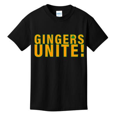 Gingers Unite St. Patrick's Day Irish Kids T-Shirt