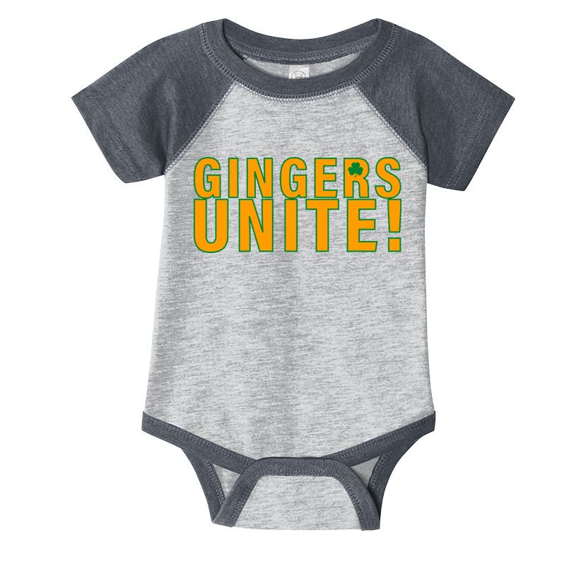 Gingers Unite St. Patrick's Day Irish Infant Baby Jersey Bodysuit