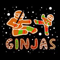 Ginjas Funny Gingerbread Christmas Mug
