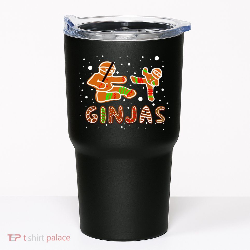Ginjas Funny Gingerbread Christmas Tumbler