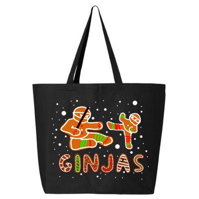 Ginjas Funny Gingerbread Christmas 25L Jumbo Tote