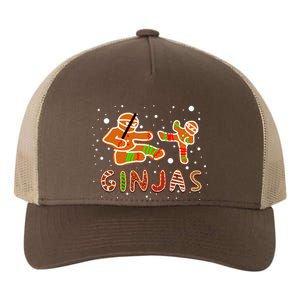 Ginjas Funny Gingerbread Christmas Yupoong Adult 5-Panel Trucker Hat