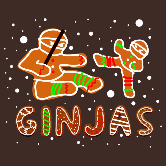Ginjas Funny Gingerbread Christmas Apron
