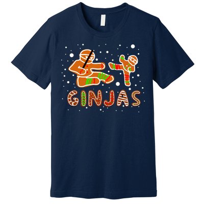 Ginjas Funny Gingerbread Christmas Premium T-Shirt