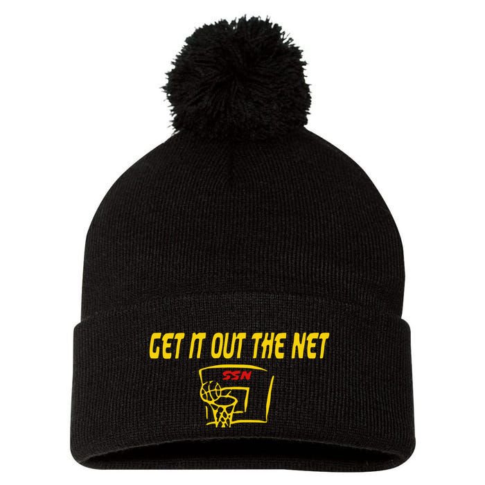 Get It Out The Net Ssn Jayo Pom Pom 12in Knit Beanie