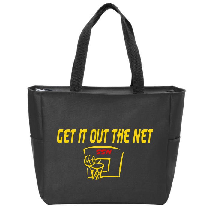 Get It Out The Net Ssn Jayo Zip Tote Bag