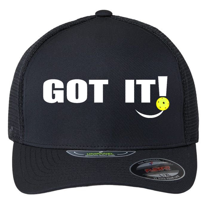Got It Oops Yours Funny Pickleball Lovers (Front And Back) Flexfit Unipanel Trucker Cap