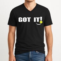 Got It Oops Yours Funny Pickleball Lovers (Front And Back) V-Neck T-Shirt