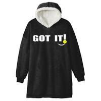 Got It Oops Yours Funny Pickleball Lovers (Front And Back) Hooded Wearable Blanket