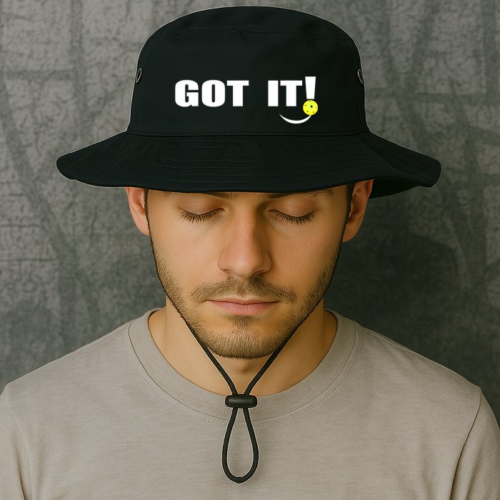Got It Oops Yours Funny Pickleball Lovers (Front And Back) Bucket Hat