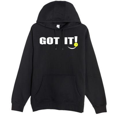 Got It Oops Yours Funny Pickleball Lovers (Front And Back) Premium Pullover Hoodie