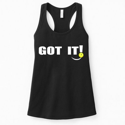Got It Oops Yours Funny Pickleball Lovers (Front And Back) Womens Tank Top