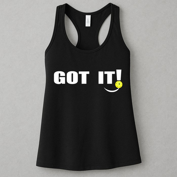 Got It Oops Yours Funny Pickleball Lovers (Front And Back) Womens Tank Top