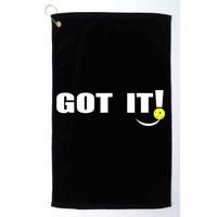Got It Oops Yours Funny Pickleball Lovers (Front And Back) Golf Towel