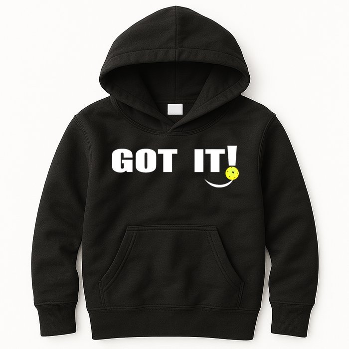 Got It Oops Yours Funny Pickleball Lovers (Front And Back) Kids Hoodie