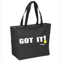 Got It Oops Yours Funny Pickleball Lovers (Front And Back) Zip Tote Bag
