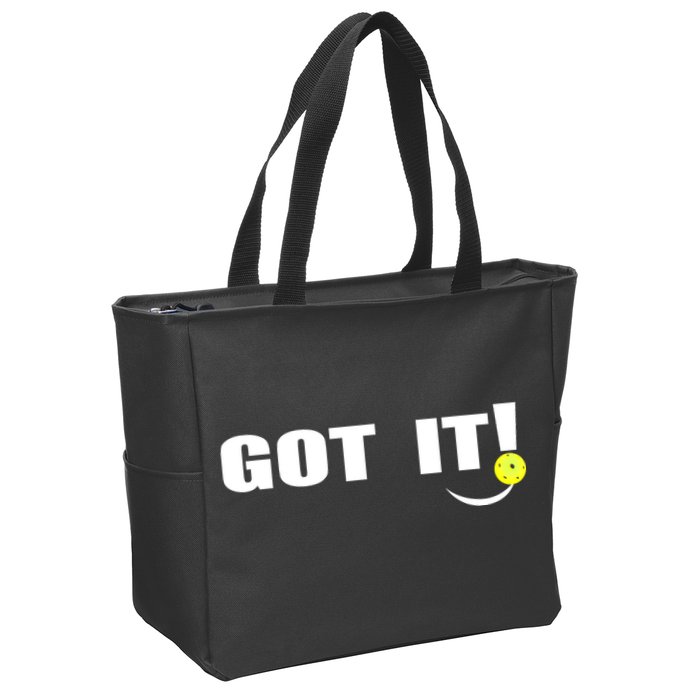 Got It Oops Yours Funny Pickleball Lovers (Front And Back) Zip Tote Bag