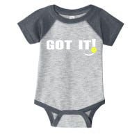 Got It Oops Yours Funny Pickleball Lovers (Front And Back) Infant Baby Jersey Bodysuit