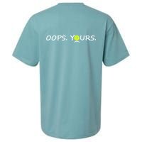 Got It Oops Yours Funny Pickleball Lovers (Front And Back) Sueded Cloud Jersey T-Shirt