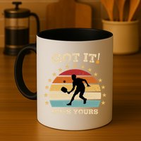 Got It Oops Yours Funny Pickleball Lovers Retro Distressed Gift Mug