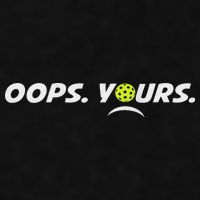 Got It.(front) Oops Yours (back) Funny Pickleball Lovers Ladies PosiCharge Tri-Blend Wicking Tank