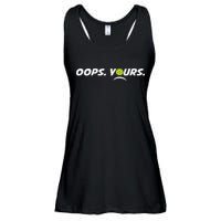 Got It.(front) Oops Yours (back) Funny Pickleball Lovers Ladies Essential Flowy Tank