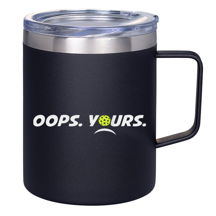 Got It.(front) Oops Yours (back) Funny Pickleball Lovers 12oz Stainless Steel Coffee Mug