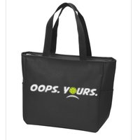 Got It.(front) Oops Yours (back) Funny Pickleball Lovers Zip Tote Bag
