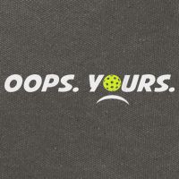 Got It.(front) Oops Yours (back) Funny Pickleball Lovers Cotton Canvas Backpack