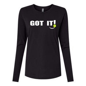 Got It Oops Yours Funny Pickleball Lovers Womens Cotton Relaxed Long Sleeve T-Shirt