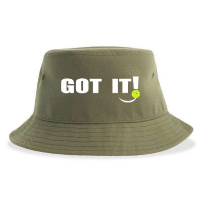 Got It Oops Yours Funny Pickleball Lovers Sustainable Bucket Hat