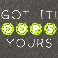 Got It Oops Yours Funny Gift Funny Pickleball Lovers Sarcastic Gift Cotton Canvas Backpack
