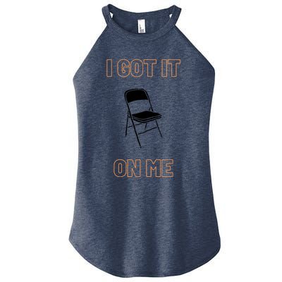 Got It On Me Folding Chair Women's Perfect Tri Rocker Tank