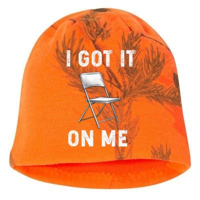 Got It On Me Folding Chair Kati - Camo Knit Beanie