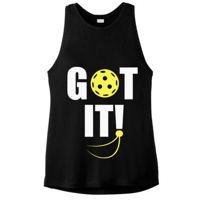 GOT IT! Wo Pickleball Ladies PosiCharge Tri-Blend Wicking Tank