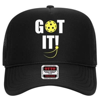 GOT IT! Wo Pickleball High Crown Mesh Back Trucker Hat