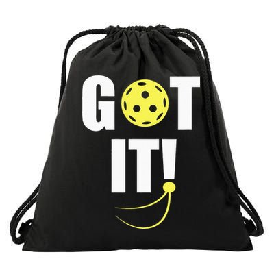 GOT IT! Wo Pickleball Drawstring Bag