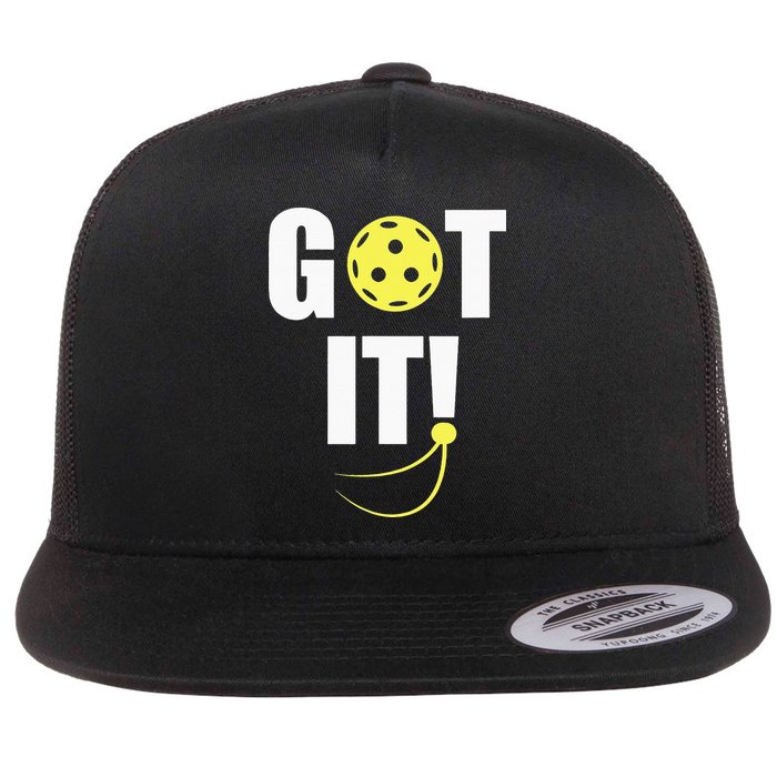 GOT IT! Wo Pickleball Flat Bill Trucker Hat
